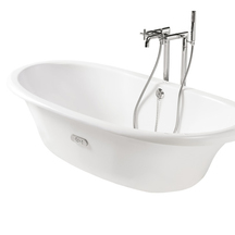 Newcast170×80 чугунная ванна с внешней поверхностью белого цвета и противоскользящим покрытием