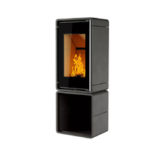 ПЕЧЬ-КАМИН АСТОВ КУБ (ПК 4581) (МЕТ. НА ДРОВНИКЕ)