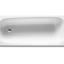 Roca Continental 140×70 Прямоугольная чугунная ванна с противоскользящим покрытием