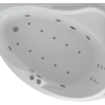 Aquatek Альтаир ассиметричная 110×158 левая/правая