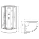 Aquanet C5049B 115×90 L