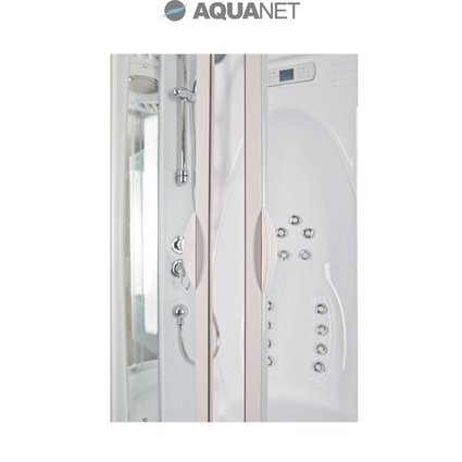 Aquanet Taiti 110×110 с паром, матовое стекло