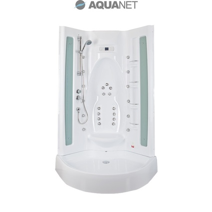 Aquanet Taiti 110×110 с паром, матовое стекло