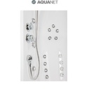 Aquanet Taiti 110×110 с паром, матовое стекло