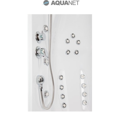 Aquanet Taiti 110×110 с паром, матовое стекло