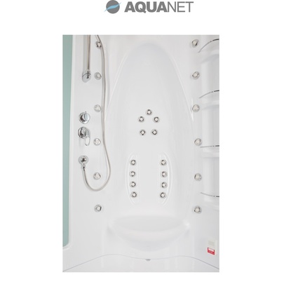 Aquanet Taiti 110×110 с паром, матовое стекло