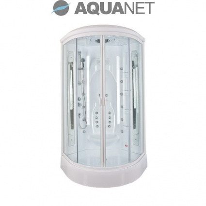 Aquanet Taiti 110×110 с паром, матовое стекло