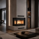 Каминная топка ROCAL ARc 76 LI plus 180