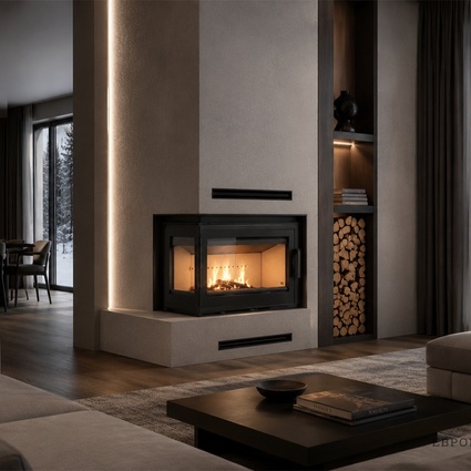 Каминная топка ROCAL ARc 76 LI plus 180